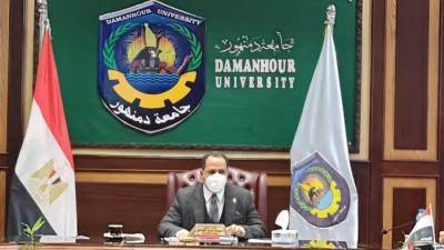 عبيد صالح: التوعية والتثقيف بؤرة اهتمام جامعة دمنهور 