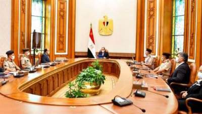 الرئيس السيسي يتابع الموقف الإنشائي لمشروعات الهيئة الهندسية بالجمهورية