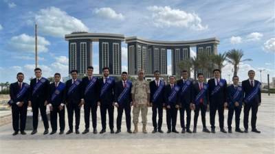 زيارة طلاب جامعة دمنهور لمدينة العلمين الجديدة