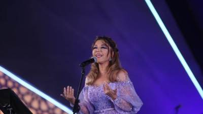 سميرة سعيد تتألق في سماء المحروسة وزياد برجى يقدم التحية لمصر وشعبها