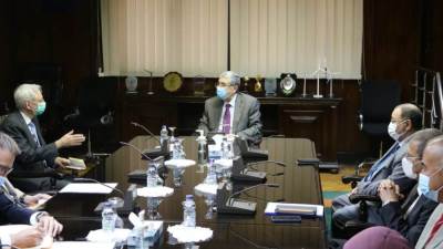 وزير الكهرباء يلتقي سفير فرنسا الجديد لدعم وتعزيز التعاون المشترك