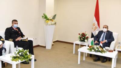 "وزير الدولة للإنتاج الحربى" يستقبل وفد "هيئة التسليح الإيطالية" لبحث سبل التعاون المشترك في مجال الصناعات العسكرية