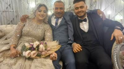 أشرف أبو طالب يهنئ مدير عام مصلحة الضرائب بمناسبة زفاف كريمته