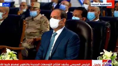 الرئيس السيسي: "أنا لا بخاف ولا بيهمنى إلا البلد.. والعمر ده بتاع ربنا"