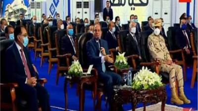الرئيس السيسي: 1.7 تريليون جنيه تكلفة تطوير قطاع النقل