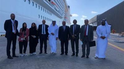 وزير النقل يلتقي الرئيس التنفيذي لموانئ أبو ظبي لبحث التعاون في مجال النقل البحري والنهري