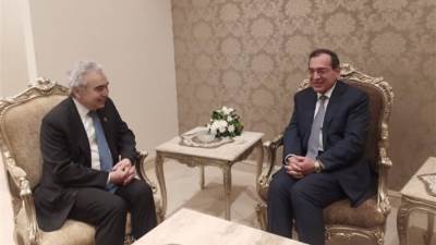 وزير البترول يجرى مباحثات مع الرئيس التنفيذي لوكالة الطاقة الدولية لدعم التعاون بين مصر والوكالة