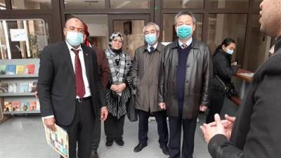 مصر تشارك فعاليات أفتتاح معرض أولمبياد بكين 2022 الشتوية