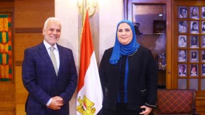 القباج تستقبل وزير التنمية الاجتماعية الأردني لمناقشة مجالات العدالة التصالحية للأطفال