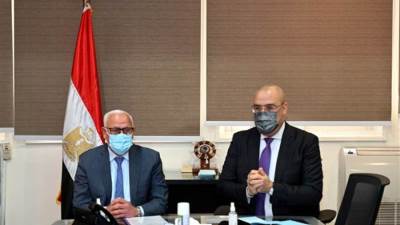 الجزار والغضبان يتابعان المشروعات التنموية في بورسعيد الجديدة – سلام