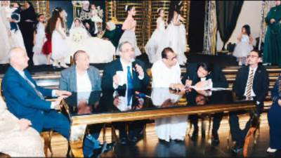 قيم جديدة فى مراسم عقد قران أميرة وعبدالرحمـن