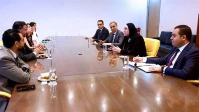 وزيرة التجارة والصناعة تلتقى بوزيرى تجارة جنوب افريقيا ولبنان لبحث تعزيز التجارة البينية والاستثمارات المشتركة