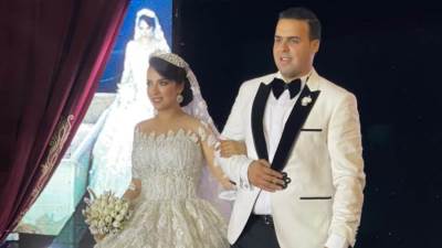 مظهر عمران يهنئ اللواء أيمن الحمزاوي لزفاف نجله المهندس رباح علي الآنسة تقي عبدالعليم