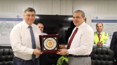 خلال زيارته لمشروع المحطة النووية بالضبعة.. وزير القوى العاملة يلتقى مسئولى الشركات العاملة بالمشروع ويوجه برعاية العمالة المصرية