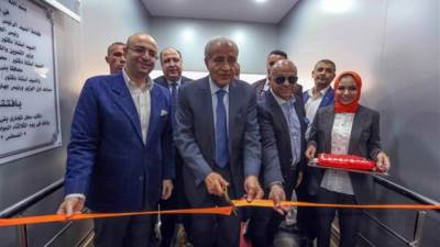 وزير التموين يفتتح مكتب السجل التجاري النموذجي بمحافظة بنى سويف