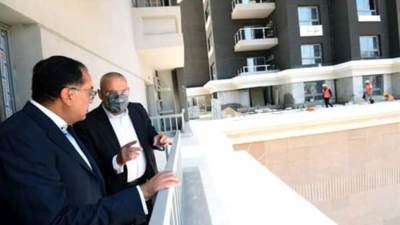 رئيس الوزراء يتفقد مشروع تطوير منطقة مثلث ماسبيرو قبل بدء التسليم