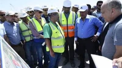 وزير النقل يتابع معدلات تنفيذ مشروع استكمال أعمال تطوير ميناء العين السخنة