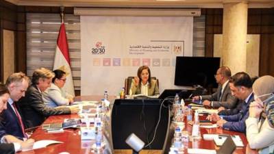 هاله السعيد تلتقي الأمين العام المساعد للأمم المتحدة ومدير المكتب الإقليمي للدول العربية لبرنامج الأمم المتحدة الإنمائي