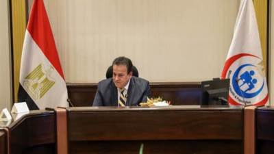 وزير الصحة يبحث التعاون مع هيئة الاعتماد والرقابة الصحية لزيادة أعداد «المنشآت الخضراء» بكافة محافظات الجمهورية