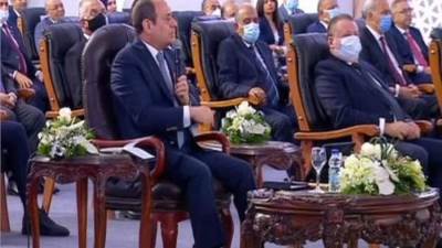 الرئيس السيسي: حجم القطاع الخاص في مصر يصل إلى 75%