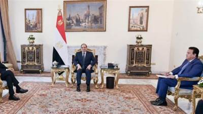 الرئيس السيسي: مصر حريصة على تطوير التعاون مع منظمة الصحة العالمية