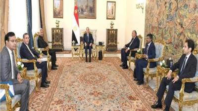 الرئيس السيسي يستقبل وزير الخارجية الهندي