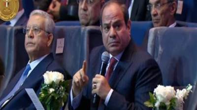 الرئيس السيسي: الانجازات في مصر نتاج 25 ألف ساعة عمل بلا توقف