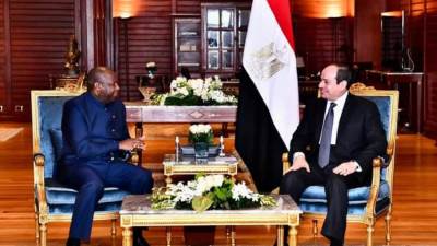 خلال لقائه بالرئيس السيسى بشرم الشيخ: رئيس جمهورية بوروندى يشيد بالتنظيم المصرى الناجح للقمة العالمية للمناخ