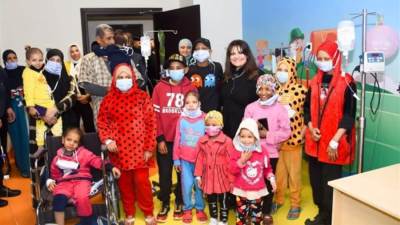 وزيرة الهجرة تزور مستشفى شفاء الأورمان لعلاج الأورام بالأقصر