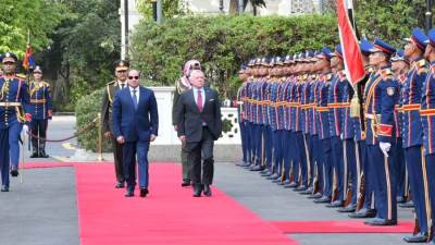 خلال زيارة ملك الأردن لمصر: الرئيس السيسى: العلاقات المصرية الأردنية قوية على مختلف الأصعدة