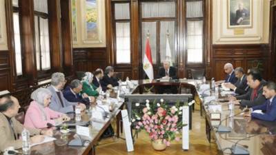 وزير الزراعة يبحث مع وفد "معلومات مجلس الوزراء" سبل التعاون المشترك في مجال تدقيق وادارة البيانات