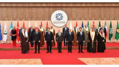 خلال مؤتمر بغداد للتعاون والشراكة بالأردن: توافق عربى على تثبيت دعائم الاستقرار والأمن الداخلى فى العراق الشقيق