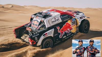 تويوتا (جازوو ( GAZOO - تحقق الفوز برالى داكار 2023 مع القطرى ناصر العطية