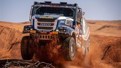 إطارات "جوديير" للطرق الوعرة تحصد فوزاً إضافياً في رالي داكار مع فريق "دي روي"
