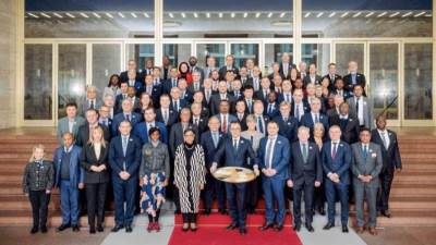 وزير التموين يشارك في الجلسة الختاميه للمنتدى الدولي للأغذية والزراعة في برلين 