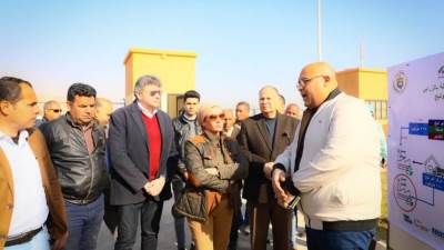 بتكلفة 20مليون .. وزيرة البيئة ومحافظ أسيوط يفتتحان المحطات الوسيطة بمراكز أبو تيج و ديروط منفلوط