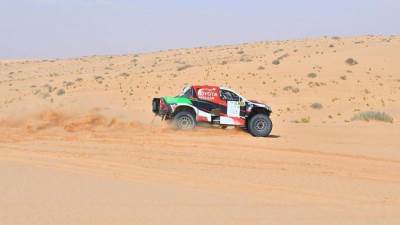 رالي حائل تويوتا الدولي 2023  ينطلق الخميس المقبل تحت شعار "بطولة لقوتها أثر"