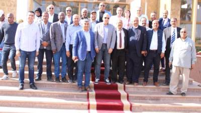 وزير الري يتفقد منشآت السد العالى ومحطة كهرباء السد العالى 