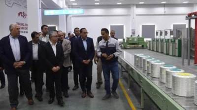 رئيس الوزراء يشهد افتتاح خط الإنتاج الجديد بمصنع شركة "جوشي ـ مصر" لصناعة الفايبر جلاس