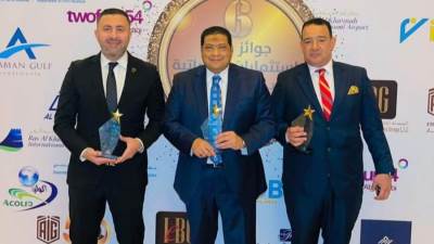 5 مصريين يحصدون جوائز الشخصيات الأكثر تأثيرا والهاما في قطاع المقاولات والتطوير العقاري في احتفالية بدبي