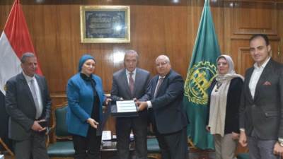 البنك الزراعي يتبرع بمبلغ 250 ألف جنيه لصالح الأسر الأكثر احتياجا بالقليوبية