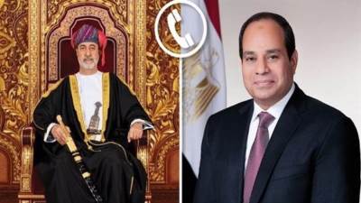 الرئيس السيسى وسلطان عُمان يتبادلان التهنئة بحلول شهر رمضان المعظم