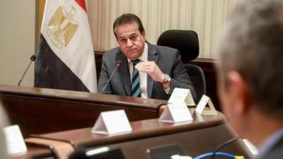  وزير الصحة يوجه بسرعة تنفيذ أعمال تطوير مستشفيات أُم المصريين والقبطي وهليوبوليس