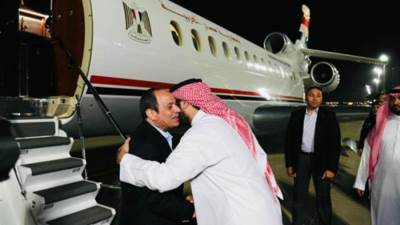 الرئيس السيسى: سعدت بلقاء شقيقي سمو الأمير محمد بن سلمان