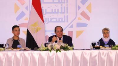 الرئيس السيسى لأهالى الأسمرات: سنعمل على تحسين الخدمات والمرافق أكثر