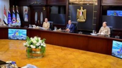  الرئيس السيسى: لا نتدخل فى شؤون الدول الأخرى 