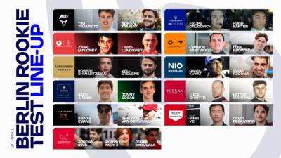 الكشف عن مجموعة السائقين المشاركين في الاختبارات على أول سيارة في عصر الجيل الثالث لبطولة الفورمولا إي