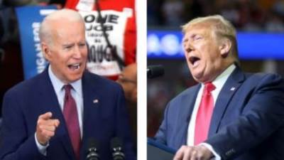 ترامب يهاجم بايدن قبل إعلان ترشحه: رئاسته فاشلة 