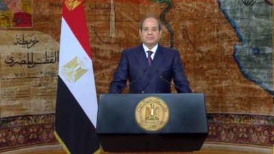 كلمة الرئيس السيسي في الاحتفال بالذكري41 لتحرير سيناء 