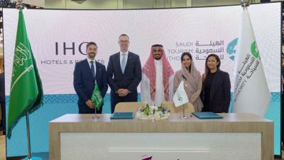 الهيئة السعودية للسياحة توقع في دبي مذكرة تفاهم مع مجموعة فنادق ‏ومنتجعات‎ IHG ‎‏